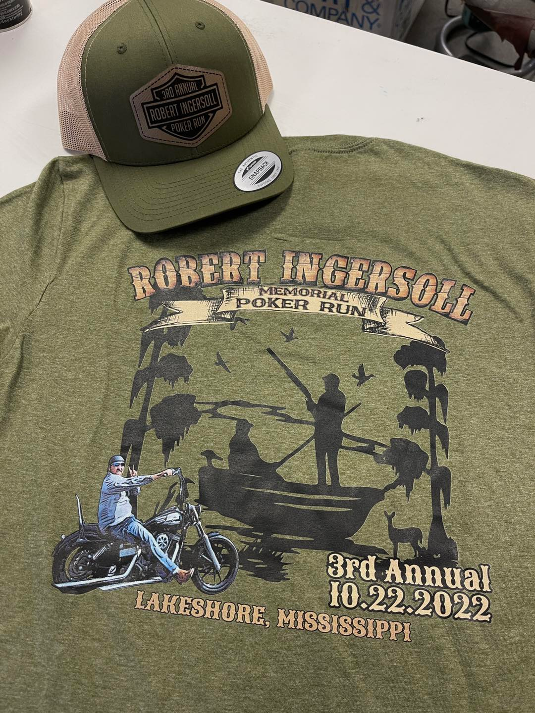 2022 3rd Annual Poker Run Shirt