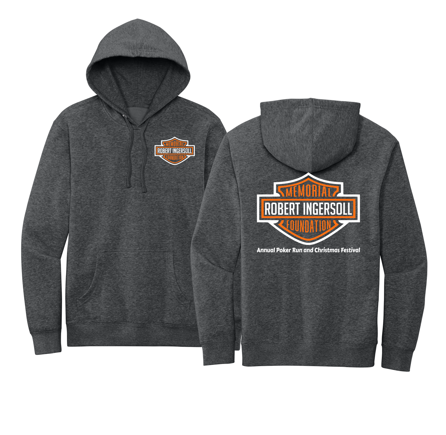 Foundation Hoodie - Dk Charcoal