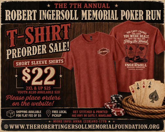 2026 7th Annual Poker Run Shirt SHORT SLEEVE